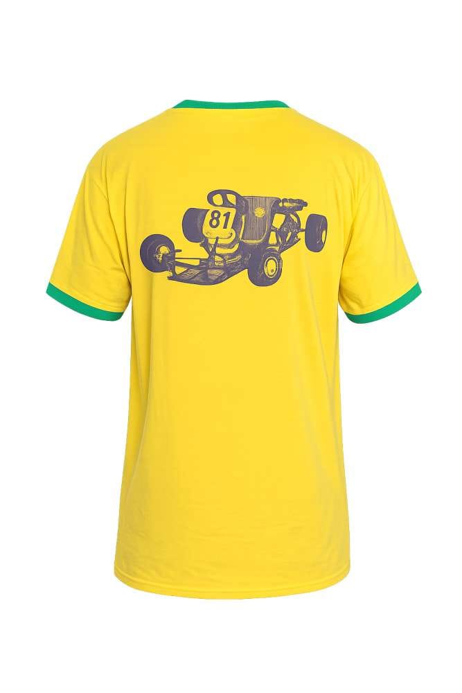 Yellow Old Kart T Shirt