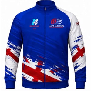 Tillotson T4 Nations Cup Sublimated Tracksuit Top